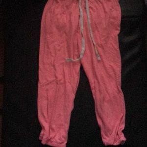 Hot Pink Sweatpants